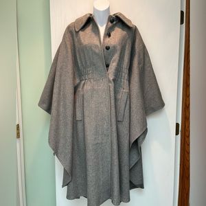 Vintage Wool winter cape